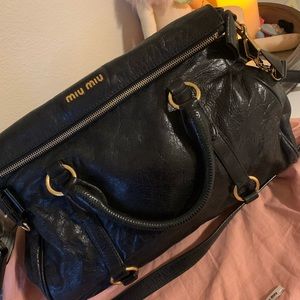 Miumiu vitello  Large bow bag 🎀